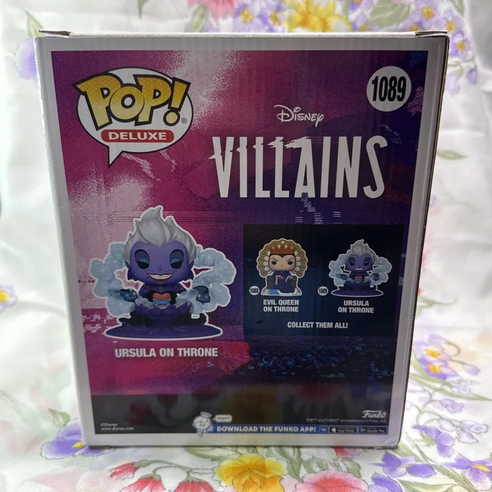 FUNKO POP! DELUXE: Movies Disney Villains - Ursula on‎ Throne Box Damage